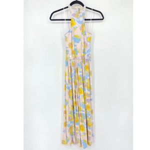 Rachel Pally Beth Garden Halter Midi Dress